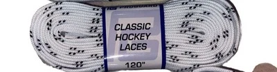 Pro Guard Ice Hockey Skate Laces 120” White And Black Roller skate Rollerblade
