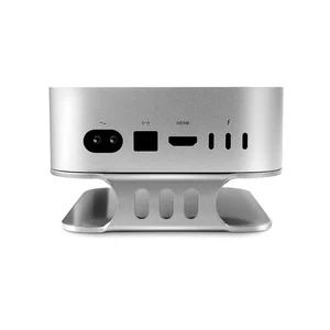 Mini Computer Matel Desktop Stand für Mac Mini M4 2024 Stand Bracket Aluminium - Afbeelding 1 van 12