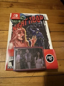 Night Trap 25th Anniversary Deluxe Collectors Limited Run Switch con tarjeta nuevo - Imagen 1 de 2