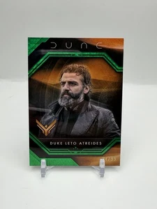 Duke Leto Atreides Topps cromo dunas adversarios refractor verde/99 #AD-6A - Imagen 1 de 2