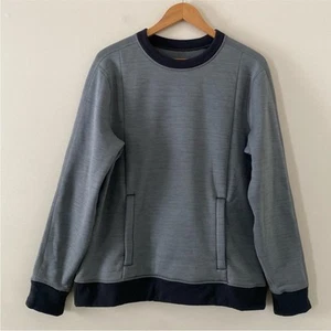 Lululemon Mens Revolution Crew Performance Stretch Pullover Grey Size L - Picture 1 of 15