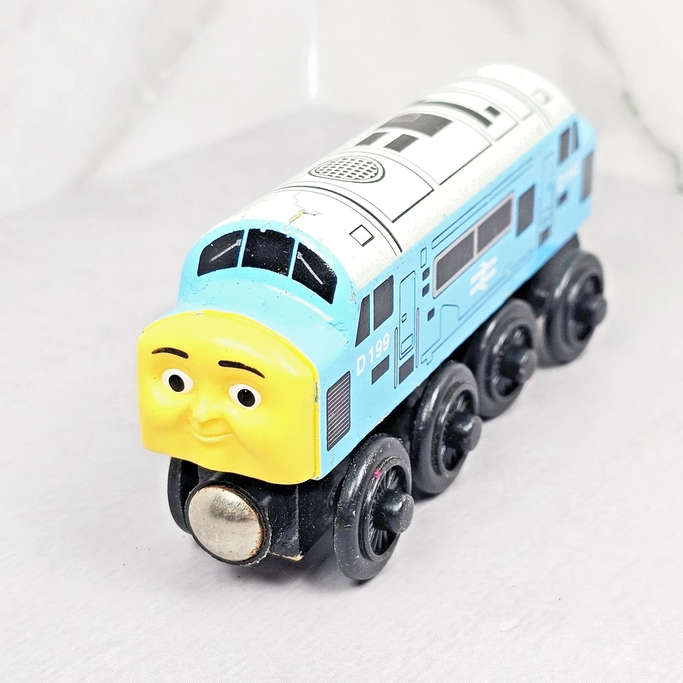 Thomas Wooden Rilway D199 Diesel 2003 Tren Tanque Motor Gullane  Foto 1 de 4