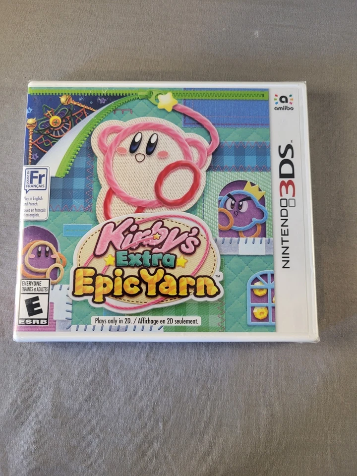 Kirby's Extra Epic Yarn, Nintendo 3DS, Complete, Authentic! - Image 1 of 4