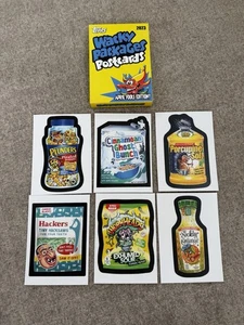 Juego de 6 postales Wacky Packages 2023 edición April Fools 5" x 7" - Imagen 1 de 2