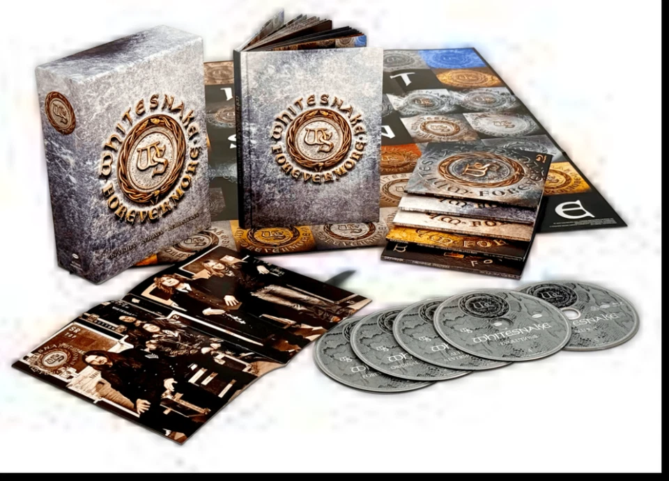 Whitesnake Forevermore: Revisited, Remixed and Remastered 4 cd  + bluray in stoc Foto 1 de 1