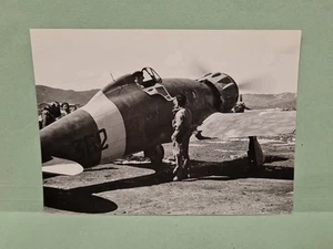 FOTO D'EPOCA 2 GUERRA REGIA AERONAUTICA AEREO MACCHI MC 200 - Picture 1 of 4