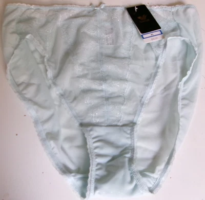 1 Calzoncillo Wacoal Retro Chic Corte Alto Talla X-Grande Azul Pastel (459) Estilo 841186 Foto 1 de 2