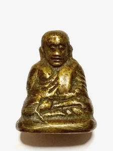THAI AMULET LP NGERN PEUNTAK BATCH WAT KONGKARAM YEAR 1985 LUCKY RARE HOLY - Picture 1 of 18
