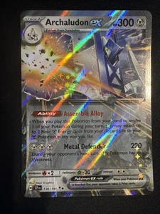 Pokemon TCG Archaludon ex 130/191 Sv08: Surging Sparks Holo - Picture 1 of 2
