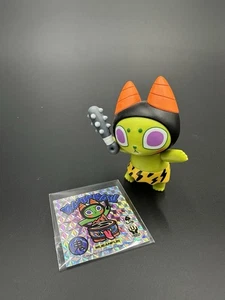 BADMEAW ONI-NYAN Open Blind Box Soft Vinyl Figure Sofubi Green Oni Nyan w Club - Picture 1 of 2