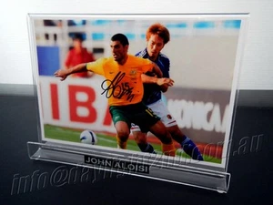 ✺Signed & Framed✺ JOHN ALOISI Photo PROOF COA Socceroos World Cup 2023 Jersey - Foto 1 di 3
