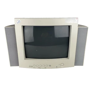 Vintage Rare PROVIEW 1996 PV-850D W/ Detachable Speakers CRT Monitor - Picture 1 of 12