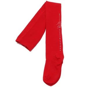 1187W collant bimba MISS BLUMARINE red cotton tights girl kid - Picture 1 of 4