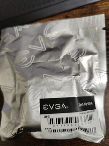 Evga DVI to VGA adapter DVI Video - HD-15 Brand New Sealed Free Shipping! - Picture 1 of 4