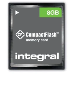 Integral INCF8GV2 memoria flash 8 GB CompactFlash (8GB COMPACT FLASH MEMORY CARD - Foto 1 di 1