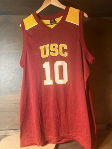 USC TROJANS SPORT SPECIALTIES Tank Top T-Shirt Size XL CARDINAL AND GOLD MESH - Picture 1 of 6