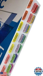 Book Tabs for The International Residential Code 2021. Laminated, Color-Coded - Picture 1 of 5