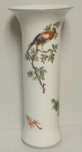 Mottahedeh Vista Alegre CHELSEA BIRDS 11" Trumpet Vase - Picture 1 of 3