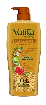 DABUR Vatika Champú Ayurvédico para el Cabello, 10 Problemas Capilares 640ml - Imagen 1 de 4