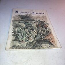 WW1 The German Army 1914 to 1918 Osprey # 80 Softcover Men At Arms ￼ Series