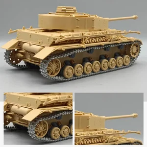 1/35 Panzerkampfwagen III/IV Tank Metal Track Links w/Metal Pins for Tamiya/RFdC - Picture 1 of 7