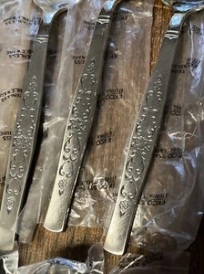NOS Mid Century Ekco Dania Forks Spoon Knives Flatware Stainless Set MCM 47 Pc - Picture 1 of 9
