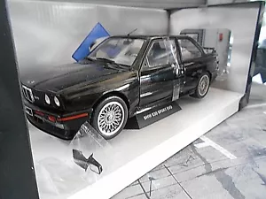 BMW M3 E30 Evo Sport Evolution 1990 black schwarz Solido Metall 1:18 - Bild 1 von 5