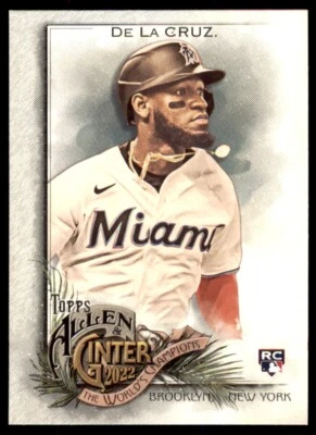 BRYAN DE LA CRUZ 2022 Topps Allen & Ginter Rookie Card ! RC #71 Miami Marlins - Image 1 of 2
