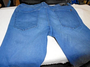 Jeans uomo BUFFALO ADAM SLIM STRETCH 5 tasche blu denim 35 x 30 (effettivo) - Foto 1 di 4