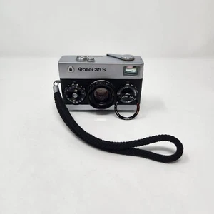 Vintage Rollei 35 S FILM CAMERA Silver Film Tested working Singapore *READ DESC* - Picture 1 of 24