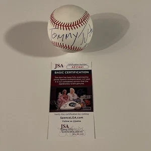 TOMMY TUTONE SIGNED BASEBALL 8675309 JSA COA - Picture 1 of 3