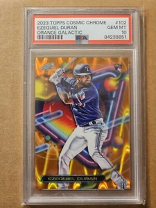 2023 Topps Cosmic Chrome Ezekiel Duran RC /25 PSA 10 POP 1 - Picture 1 of 3