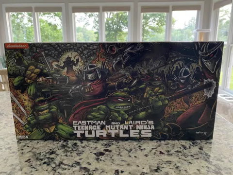 NEW NECA TMNT Eastman and Laird’s Teenage Mutant Ninja Turtles Mirage 4 Pack Set Cover