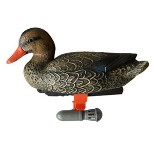 Señuelo de pato mallard motorizado de cuerpo completo agrega movimiento a tu estanque de vuelo - Imagen 1 de 5