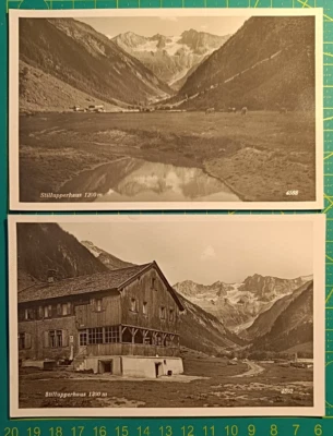 Germany postcards 1942,Stillupperhaus 1200m,official stamp signed 9.08.1942,RARE - Image 1 of 4