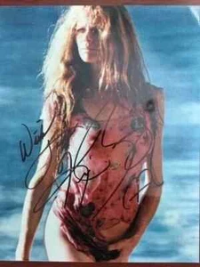 KIM BASINGER SIGNED SEXY PHOTO 8 X 10  OF ACTRESS & MODEL - Picture 1 of 1