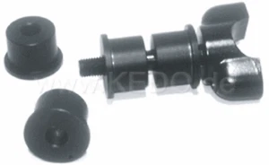 KEDO Top Yoke Bushings (Massive) for Handlebar Clamp, Black Plastic, Set of 4 - - Bild 1 von 2