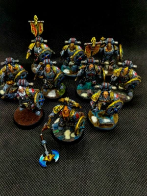 Warhammer 30K Space Wolves Legion Grey Slayers Close Combat Squad - Image 1 of 4
