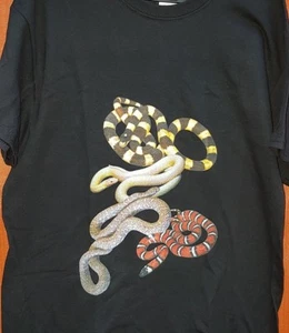 T-shirt Kingsnake Snake bambino taglie forti. Rettile POSTA GRATIS - Foto 1 di 1