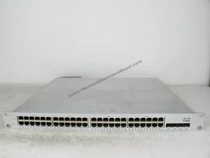 Meraki Cisco MS320-48FP-HW 48-Port PoE+ Switch (No Power) Tested & Unclaimed - Picture 1 of 2