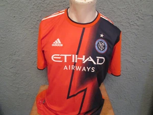 adidas MLS AUTHENTIC NEW YORK CITY FC #24 LARGE JERSEY 2022/23 KIT NEW W/ TAGS - Picture 1 of 12
