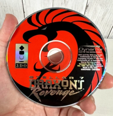 Stellar 7 Draxon's Revenge Panasonic 3DO DISC ONLY - Image 1 of 2