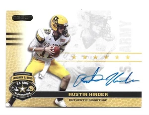 Austin Hinder AUTOGRAPH Cal Golden Bears 2010 Razor U.S. Army All-American AUTO - Picture 1 of 2