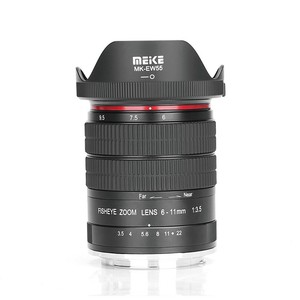 Meike 6-11mm Ultra Wide F3.5 Zoom Fisheye Lens For All Nikon F Mount DSLR Camera