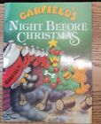 Garfield's Night Before Christmas 1988 Jim Davis Holiday Peperback 