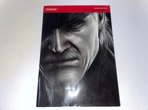 Japan Book Metal Gear Solid 4 Guns of the Patriot Official Guide The Basics USED - Picture 1 of 12