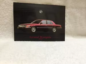 1992 MERCURY GRAND MARQUIS POST CARD "NOS" - Picture 1 of 2
