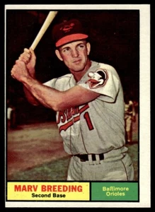 1961 Topps Marv Breeding Baltimore Orioles #321 - Picture 1 of 2