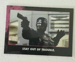 FRIGHT RAGS FILM FACTS ROBOCOP TRADING CARD - Picture 1 of 2