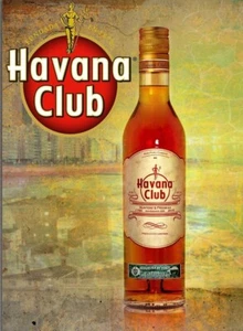 Metallschild Vintage Retro Stil Havanna Club Deko Dose Wand Türleiste Schild - Bild 1 von 3